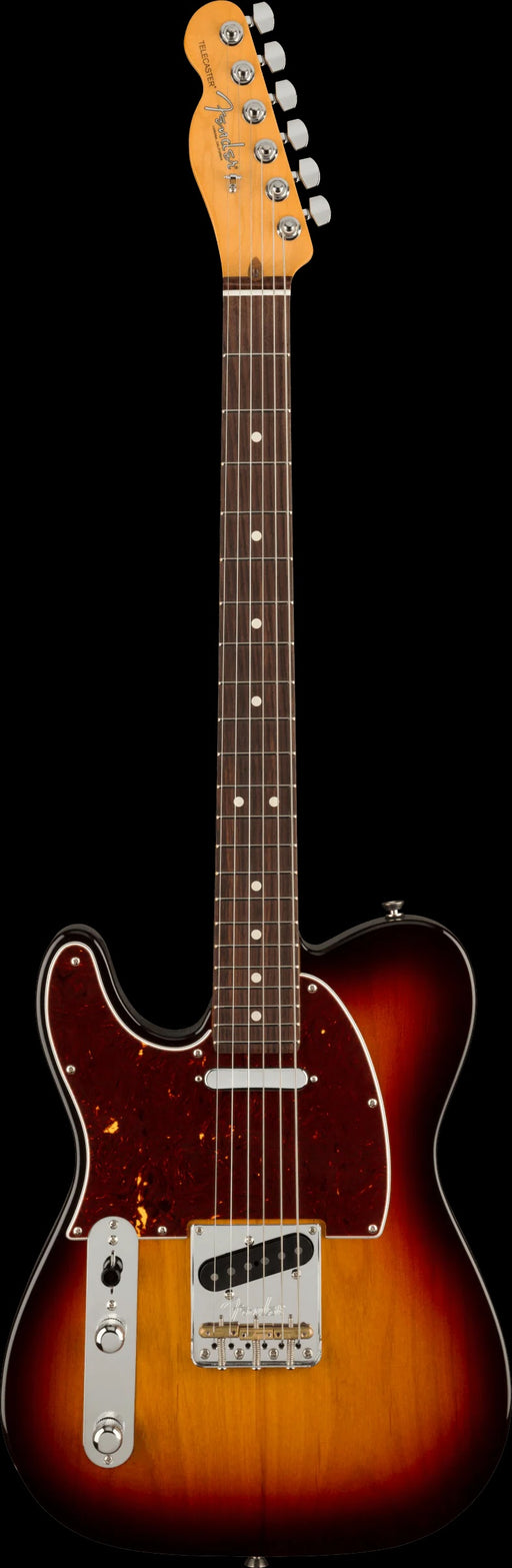 Fender American Professional II Telecaster, Left Handed, 3-Tone Sunburst ex display - Fair Deal Music