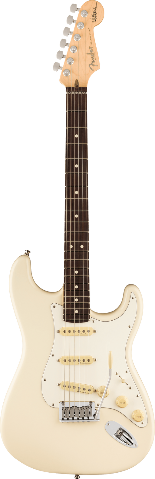 Fender Jeff Beck Stratocaster, Olympic White - Fair Deal Music