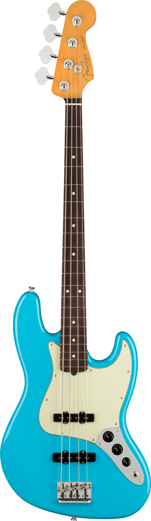 Fender American Professional II Jazz Bass, Miami Blue - Fair Deal Music