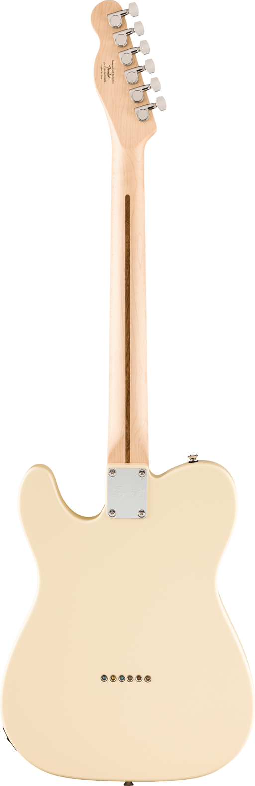 Squier Affinity Series Telecaster Thinline, Olympic White - Fair Deal Music