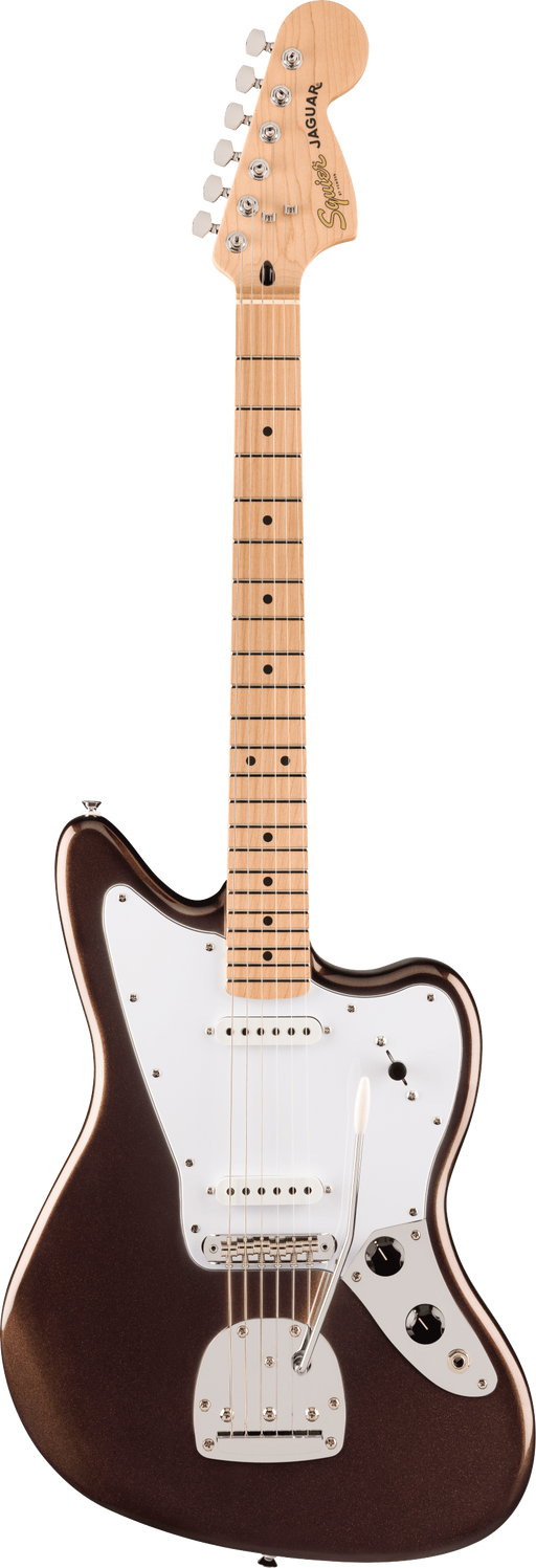 Squier Affinity Jaguar, Mystic Metallic Brown - Fair Deal Music