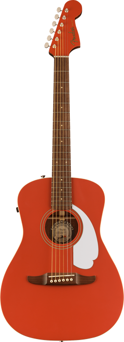 Fender California Series Malibu Player, Fiesta Red - Fair Deal Music