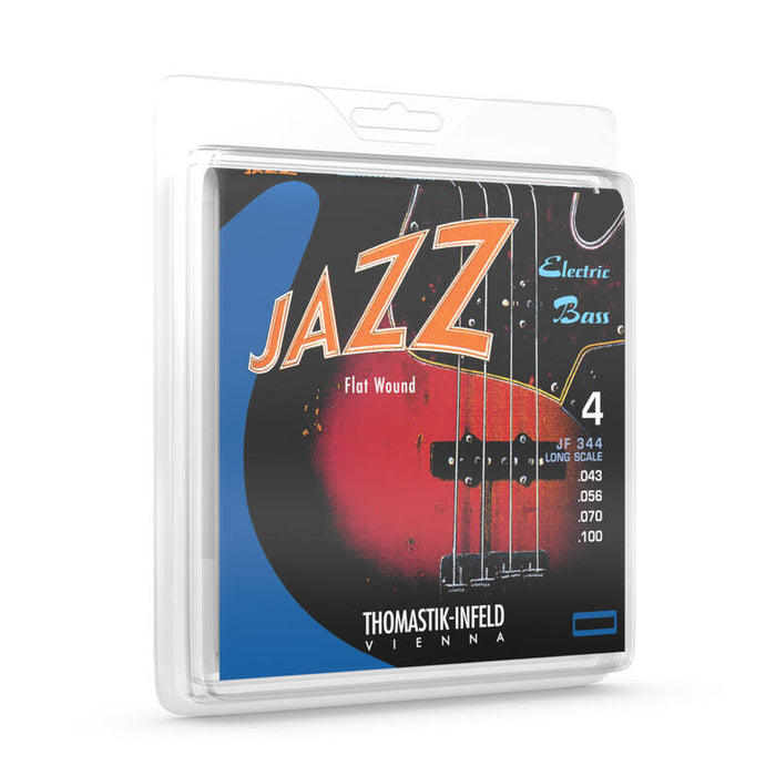Thomastik-Infeld Jazz Flat Wound 34- 100 Bass Guitar Strings - Fair Deal Music