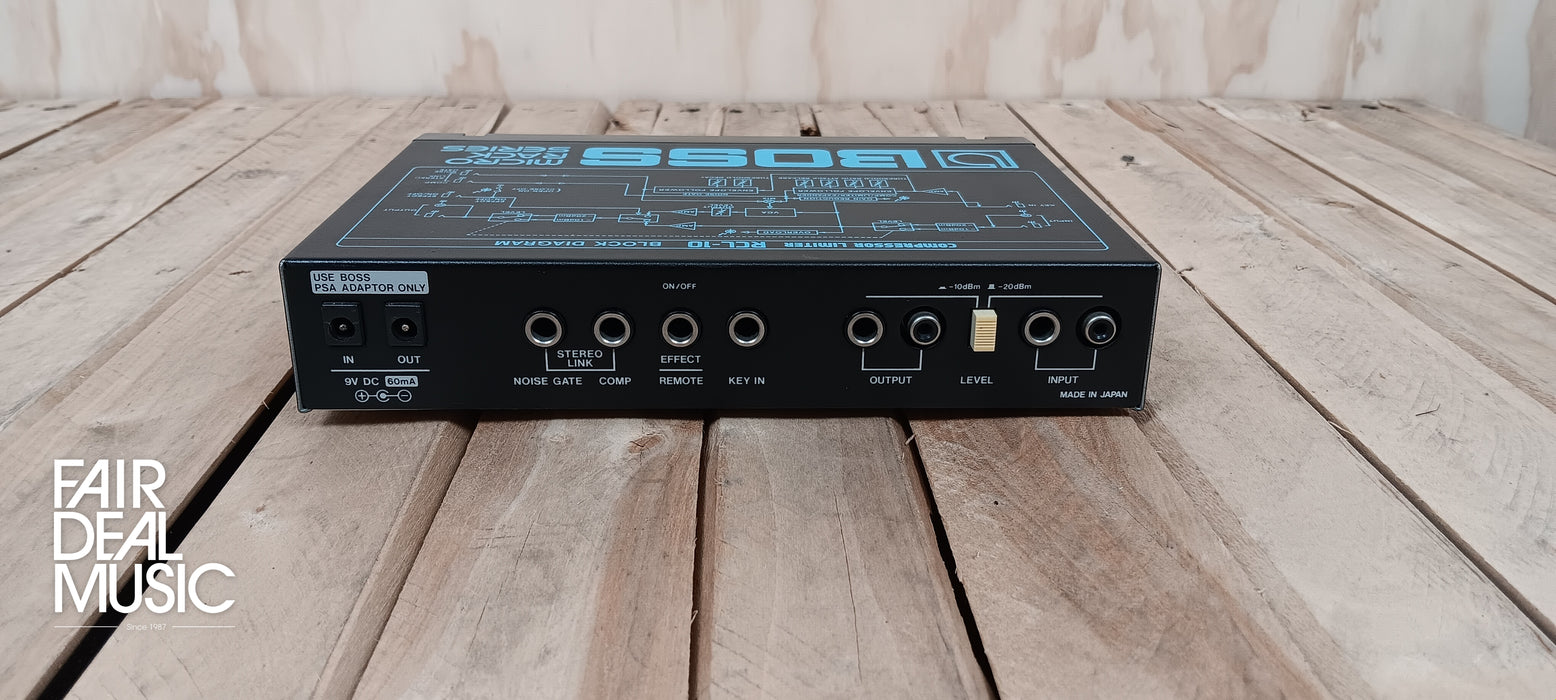 Boss RCL-10 Micro Rack Series Compressor Limiter, USED - Fair Deal Music