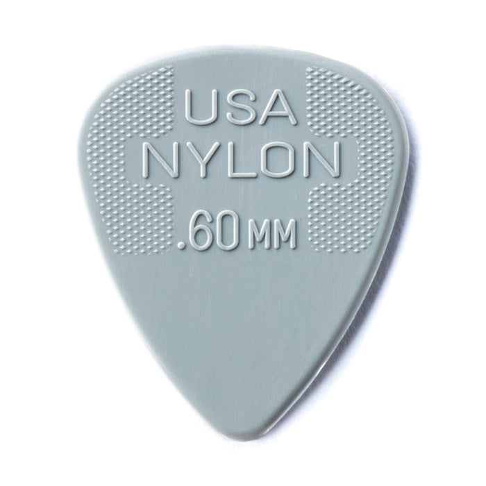 Dunlop Nylon Standard Guitar Plectrum 0.60mm 12 Pack - Fair Deal Music