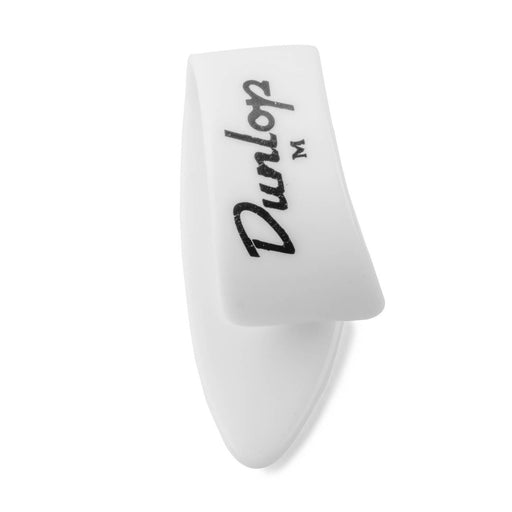 Dunlop 9002P Thumbpick, Medium, White Plastic, 4 Pack - Fair Deal Music