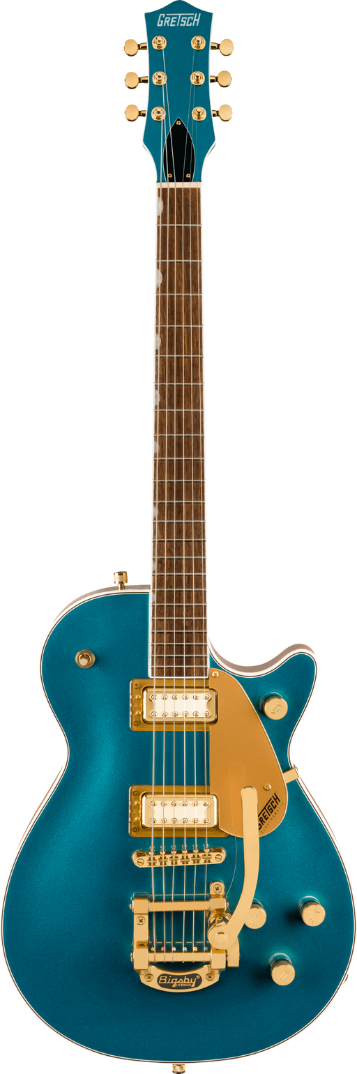 Gretsch Electromatic Pristine LTD Jet Single-Cut with Bigsby, Petrol - Fair Deal Music