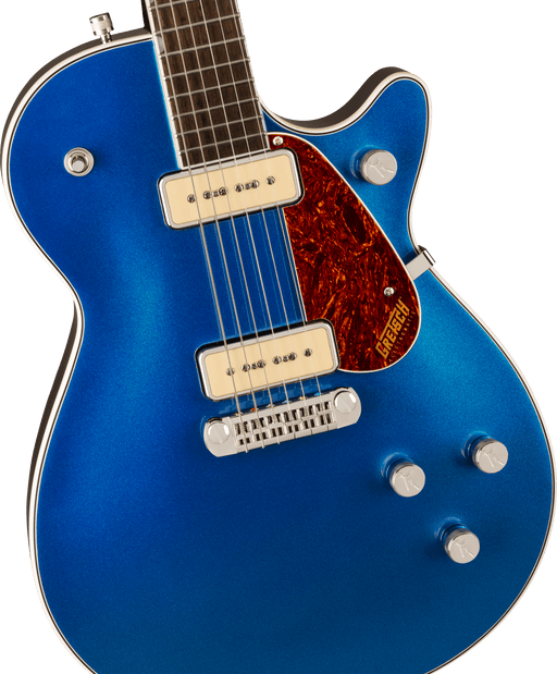 Gretsch G5210-P90 Electromatic Jet Two 90 Single-Cut with Wraparound, Fairlane Blue - Fair Deal Music