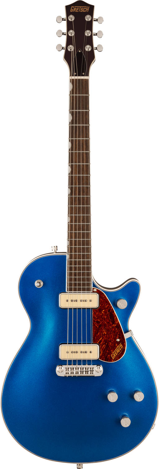 Gretsch G5210-P90 Electromatic Jet Two 90 Single-Cut with Wraparound, Fairlane Blue - Fair Deal Music