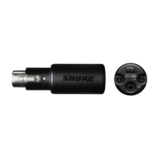 Shure MVX2U Digital Audio Interface - XLR to USB - Fair Deal Music