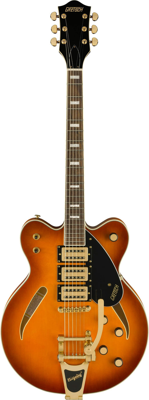 Gretsch Limited Edition Streamliner Centre Block Cat-Eye Electric Guitar, Abbey Ale - Fair Deal Music