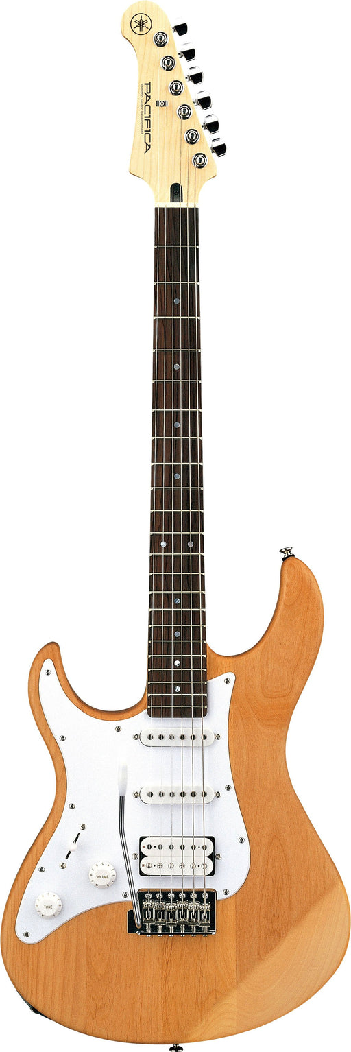 Yamaha Pacifica 112JL Electric Guitar in Yellow Natural Satin, Left Handed - Fair Deal Music