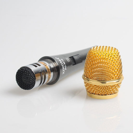 Xingma PC-M10 Professional Condenser Vocal Microphone - Black & Gold - Fair Deal Music