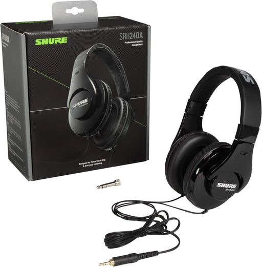 Shure SRH240A Professional Studio Headphones - Fair Deal Music