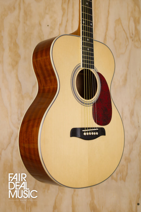 Brunswick BF200 Grand Auditorium Acoustic Guitar, Natural Gloss, Ex Display - Fair Deal Music