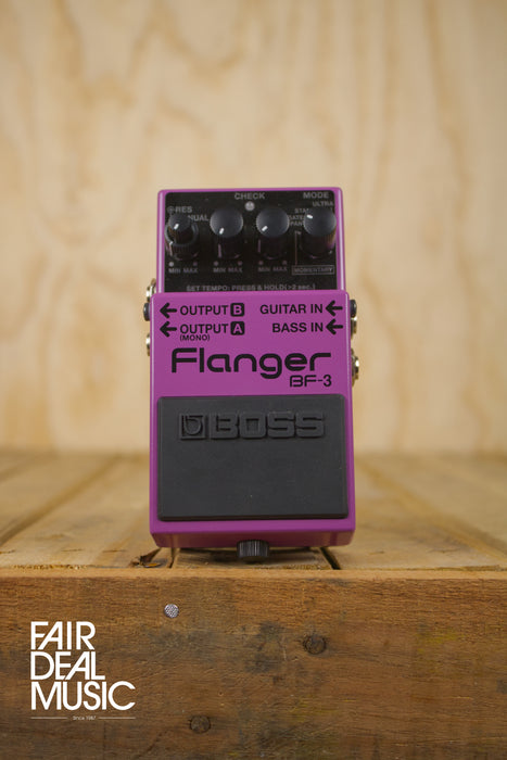 Boss BF-3 Flanger Pedal, Ex Display - Fair Deal Music