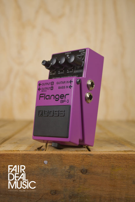 Boss BF-3 Flanger Pedal, Ex Display - Fair Deal Music