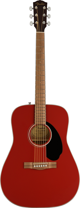 Fender CD-60 Dreadnought Acoustic Guitar in Cherry, Bundle - Fair Deal Music