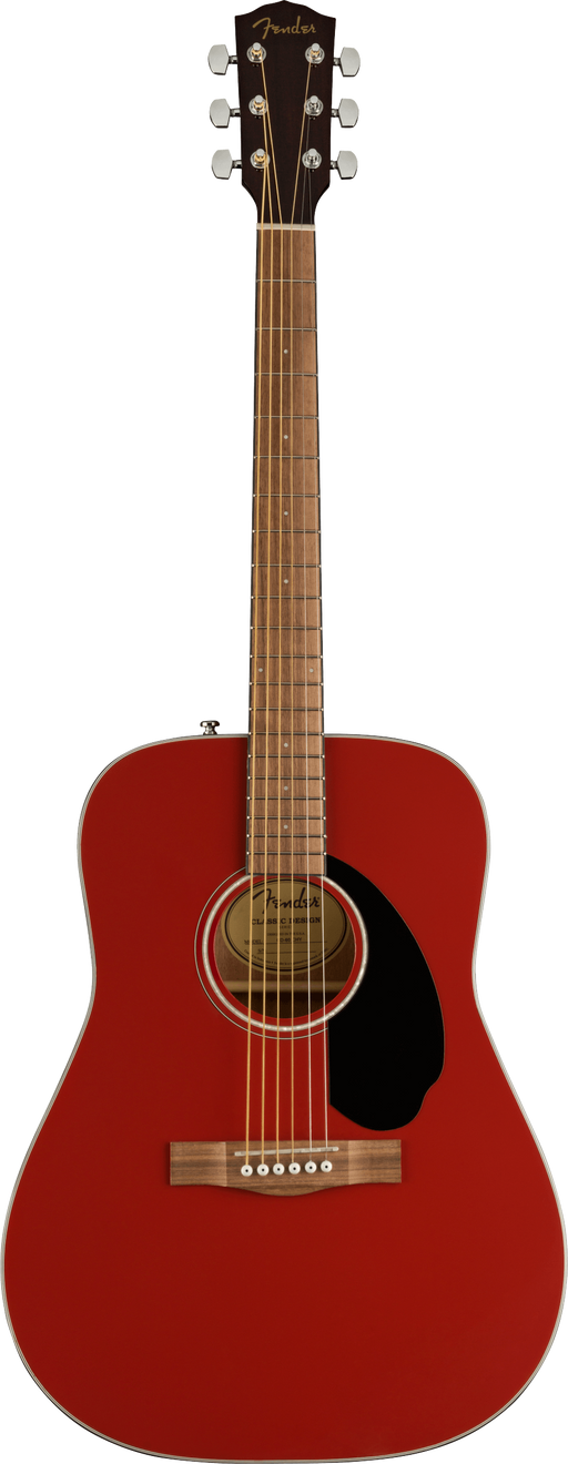 Fender CD-60 Dreadnought Acoustic Guitar in Cherry, Bundle - Fair Deal Music