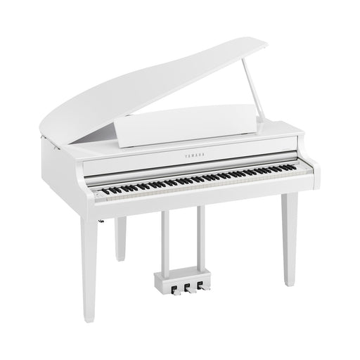 Yamaha CLP-865GPWH Clavinova Digital Grand Piano Polished White [DISPLAY MODEL] - Fair Deal Music