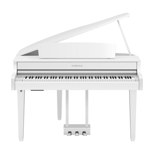 Yamaha CLP-865GPWH Clavinova Digital Grand Piano Polished White [DISPLAY MODEL] - Fair Deal Music