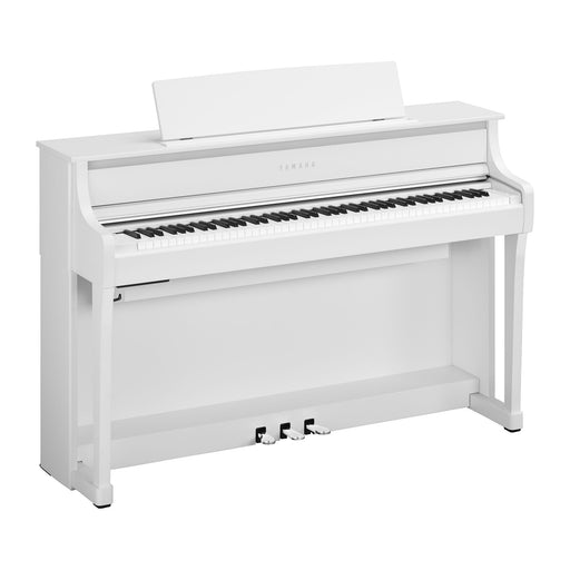 Yamaha CLP-875WH Clavinova Digital Piano White Satin - Fair Deal Music