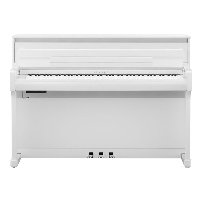 Yamaha CLP-885PWH Clavinova Digital Piano Polished White - Fair Deal Music