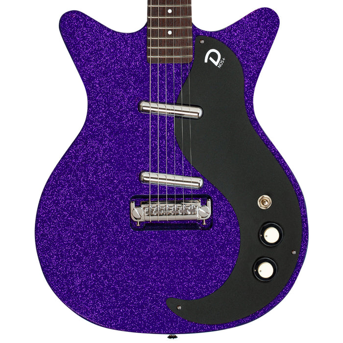 Danelectro Blackout '59M NOS+ Electric Guitar ~ Purple Metalflake - Fair Deal Music