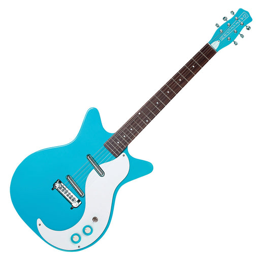 Danelectro '59M NOS Guitar ~ Baby Come Back Blue - Fair Deal Music