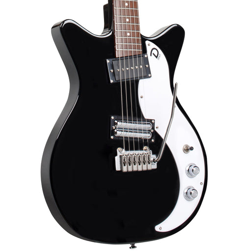 Danelectro 59XT Guitar with Vibrato ~ Gloss Black - Fair Deal Music