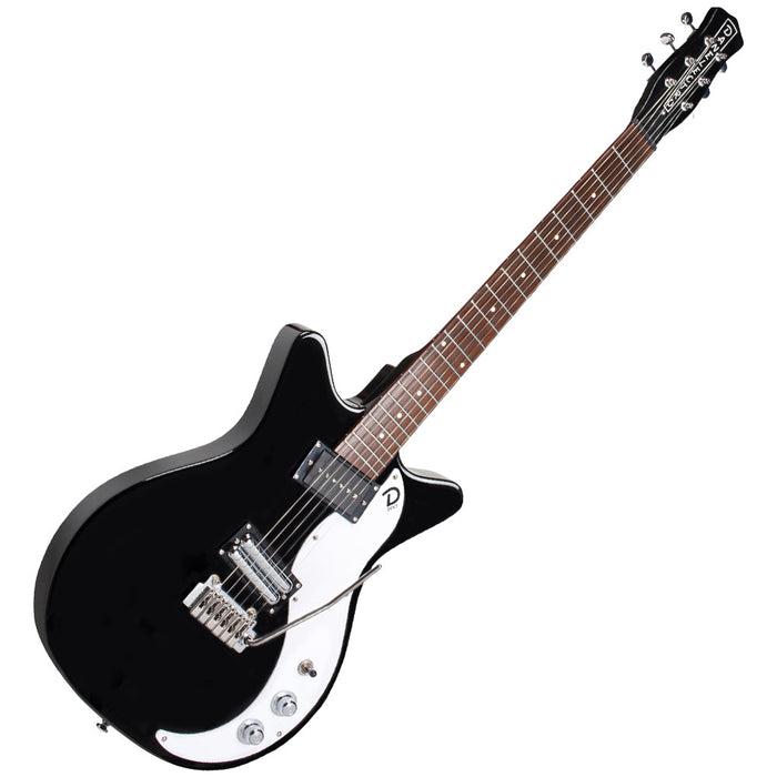 Danelectro 59XT Guitar with Vibrato ~ Gloss Black - Fair Deal Music