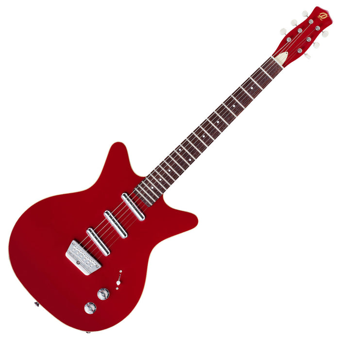 Danelectro Triple Divine Guitar ~ Red - Fair Deal Music