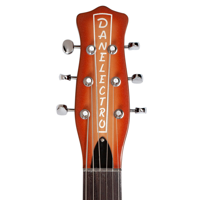 Danelectro Longhorn Baritone Electric Guitar ~ Copperburst - Fair Deal Music