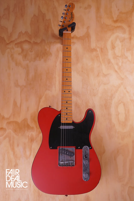 Squier 40th Anniversary Telecaster Vintage Edition in Satin Dakota Red, USED