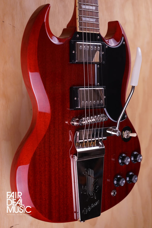 Epiphone SG Standard '61 Maestro Vibrola in Vintage Cherry, USED - Fair Deal Music