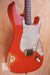 2000 Fender Custom Shop Stratocaster Relic in Fiesta Red with gold hardware, USED - Fair Deal Music