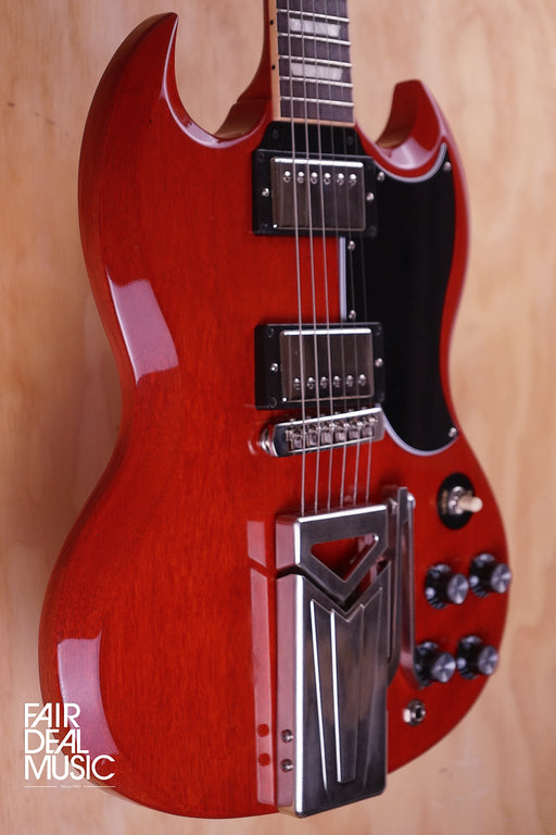 Gibson SG Standard '61 Sideways Vibrola in Vintage Cherry, USED - Fair Deal Music