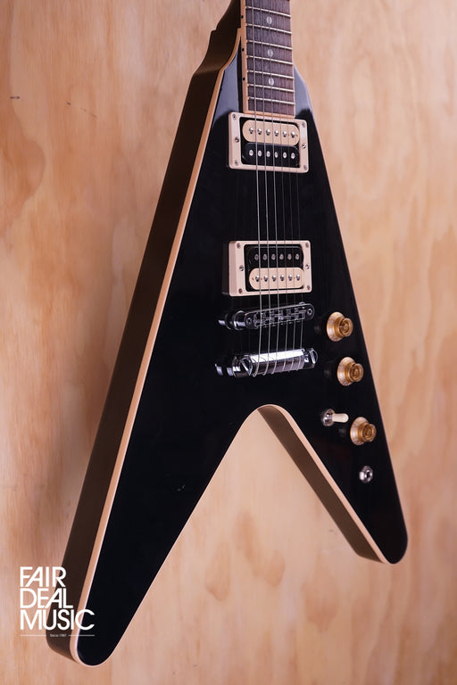 Gibson Flying V Pro in ebony, USED - Fair Deal Music