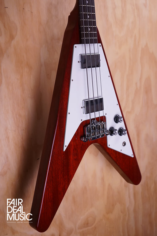 Gibson Flying V Bass in Cherry, USED - Fair Deal Music