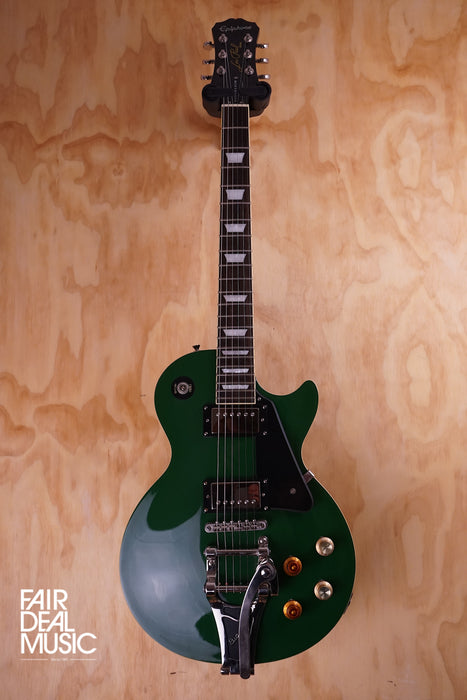 Epiphone 2015 Joe Bonamassa Les Paul in Inverness Green, USED - Fair Deal Music