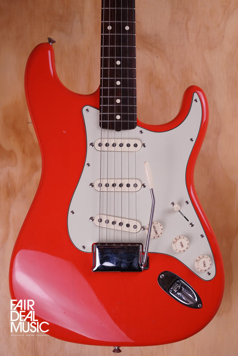 Fender American Mark Knopfler Stratocaster in Hot Rod Red, USED - Fair Deal Music