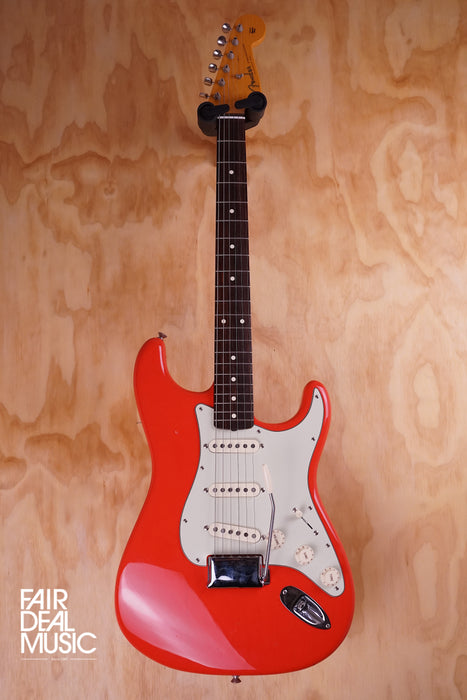 Fender American Mark Knopfler Stratocaster in Hot Rod Red, USED - Fair Deal Music