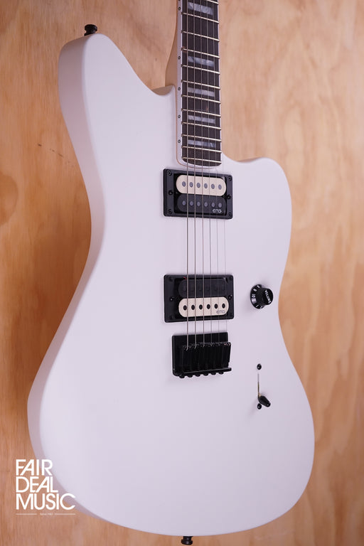 Fender Jim Root Jazzmaster V4 in flat white, USED - Fair Deal Music