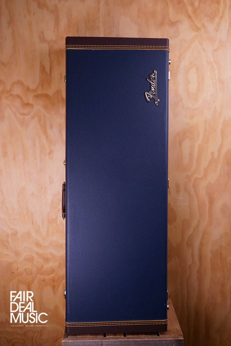 Fender Classic Series Wood Case in Navy Blue, USED - Fair Deal Music