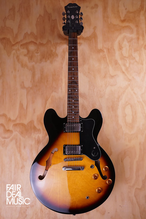 Epiphone 335 in vintage sunburst, USED - Fair Deal Music