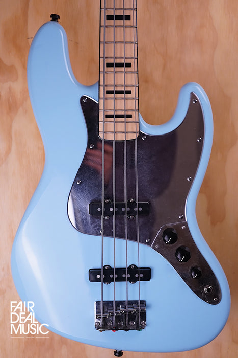 Fender '75 Jazz Bass refinished Powder Blue, USED - Fair Deal Music