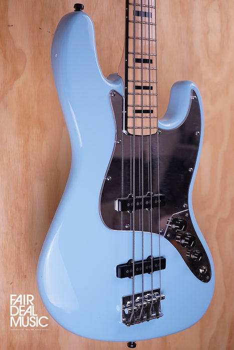 Fender '75 Jazz Bass refinished Powder Blue, USED - Fair Deal Music