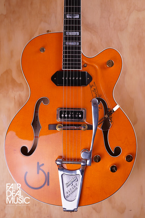 Gretsch 6120-57 Eddie Cochran in Western Orange, USED - Fair Deal Music