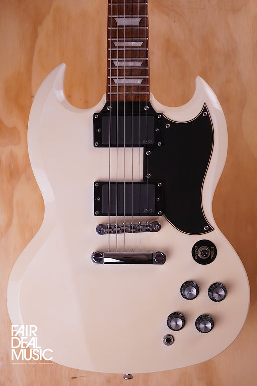 Epiphone SG Limited Edition Custom Shop Electric Guitar in Alpine White, USED - Fair Deal Music