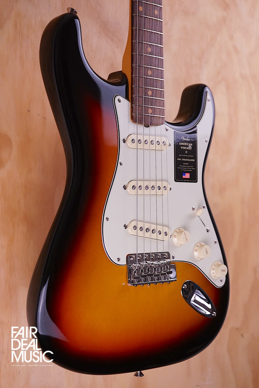 Fender American Vintage II '61 Stratocaster in 3-Tone Sunburst, Open-Box - Fair Deal Music